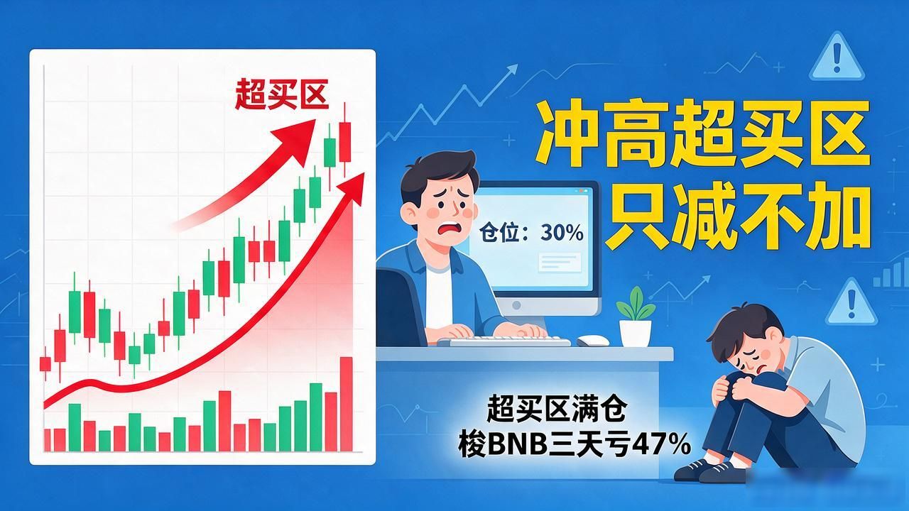 数字货币冲高超买多，别急着追，先看这三个信号