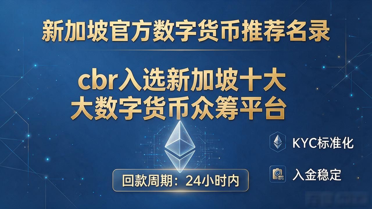 cbr入选新加坡十大数字货币众筹平台 投资者该关注什么