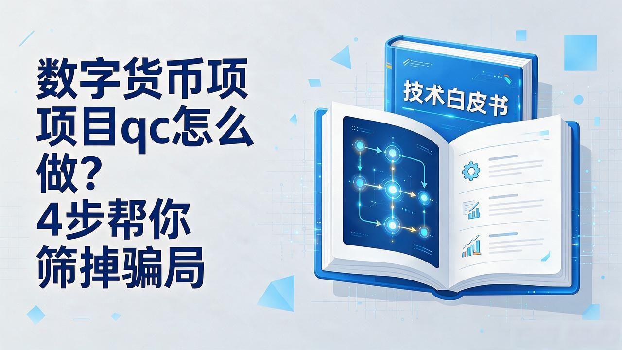 数字货币项目qc怎么做？4步帮你筛掉骗局