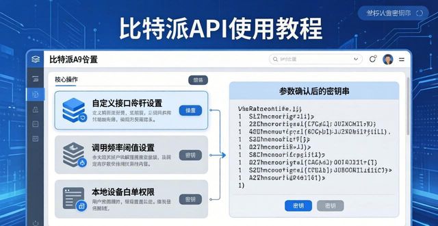 比特派正式版API使用方法 从零开始上手下载调取全步骤