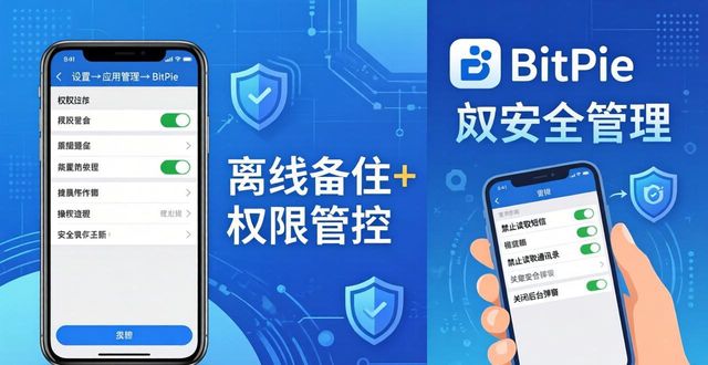 BitPie安卓版安全三招：离线备份+双重验证+权限管控