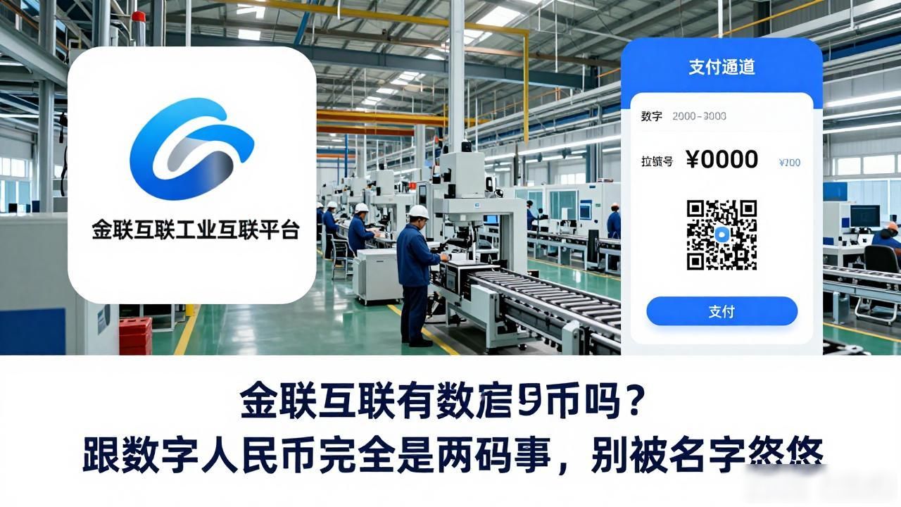 金联互联有数字货币吗？跟数字人民币完全是两码事，别被名字忽悠