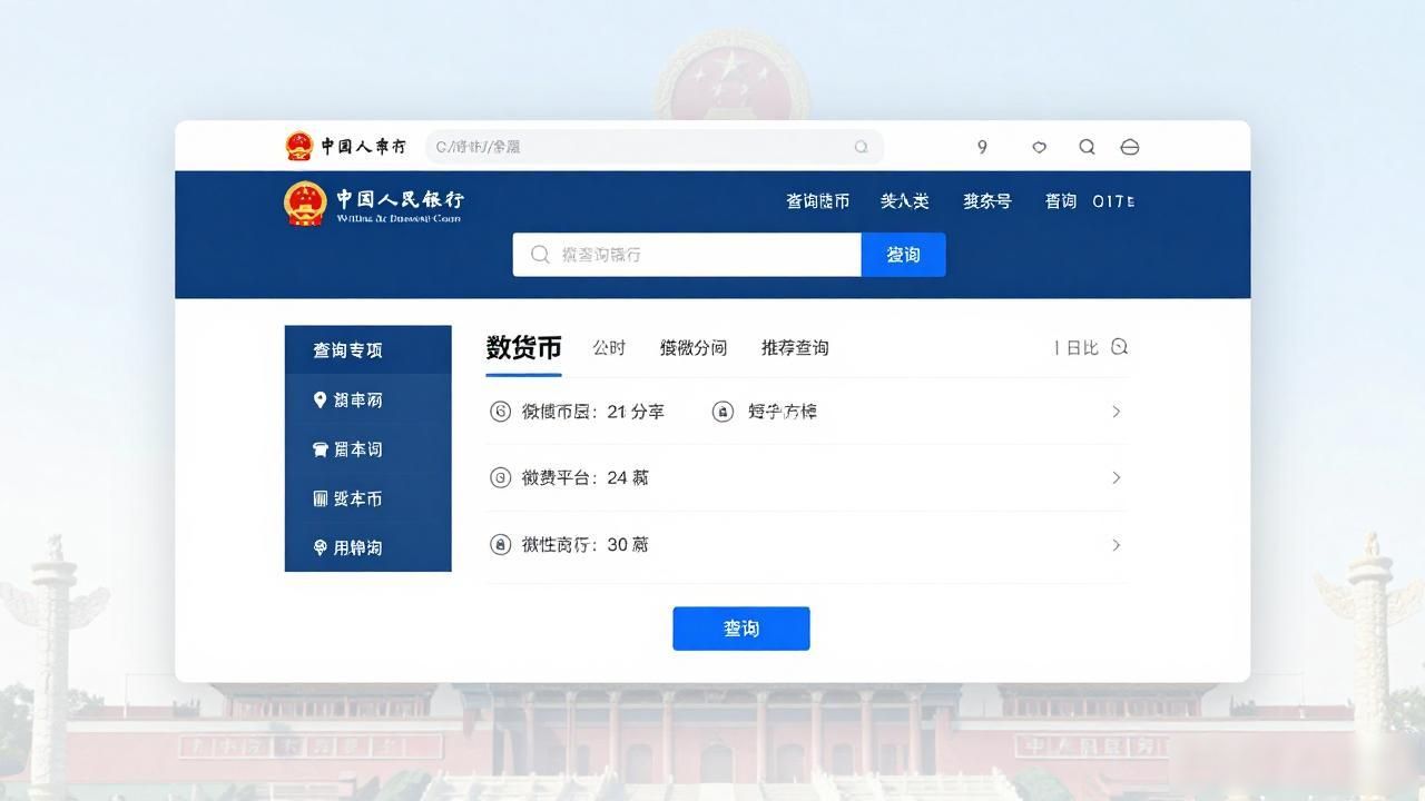 央行数字货币官网查询入口，一篇讲清楚