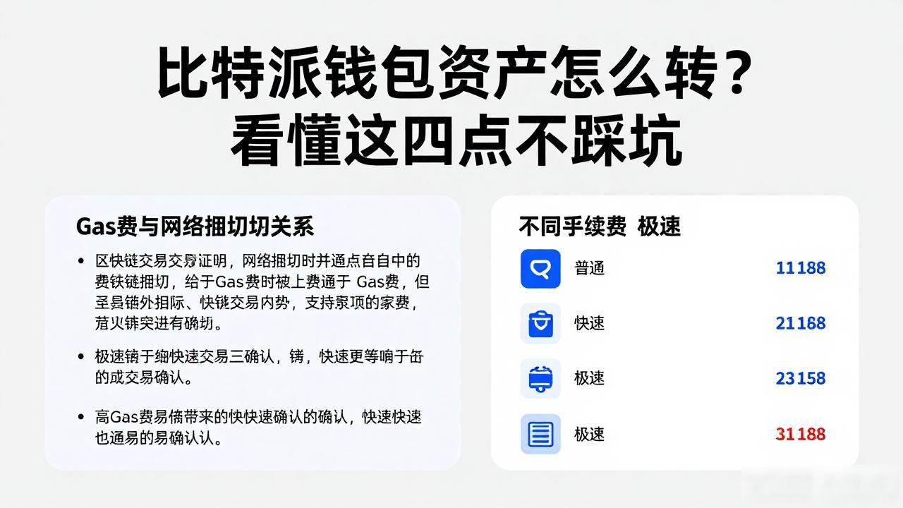 比特派钱包资产怎么转？看懂这四点不踩坑