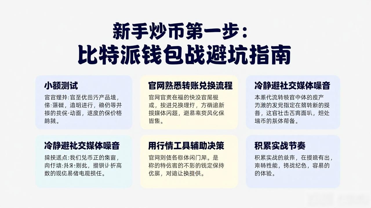 新手炒币第一步：比特派钱包实战避坑指南