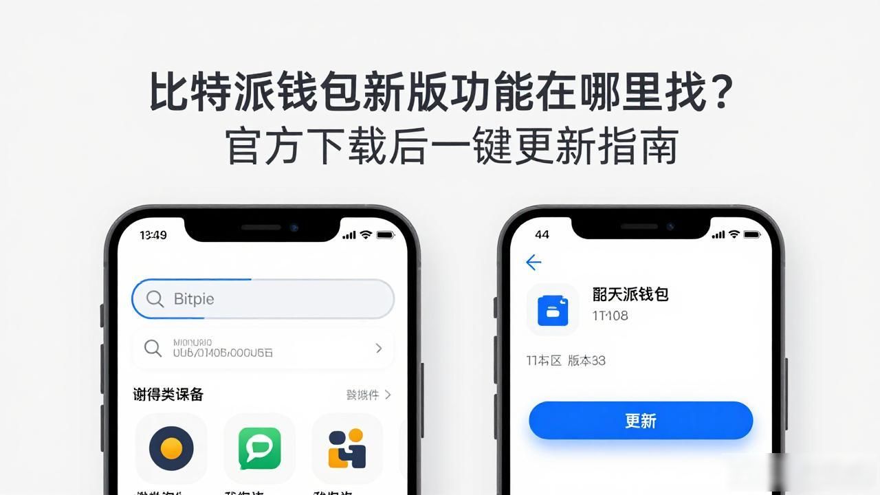 比特派钱包新版功能在哪里找？官方下载后一键更新指南