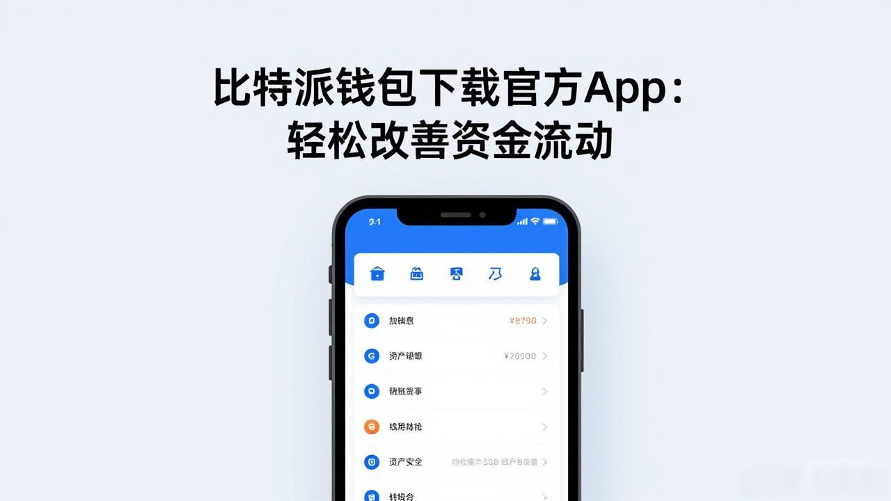 比特派钱包下载官方App：轻松改善资金流动