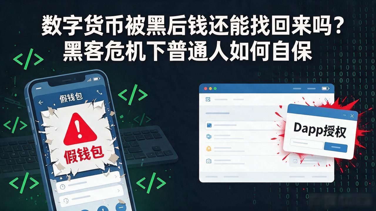 数字货币被黑后钱还能找回来吗?黑客危机下普通人如何自保