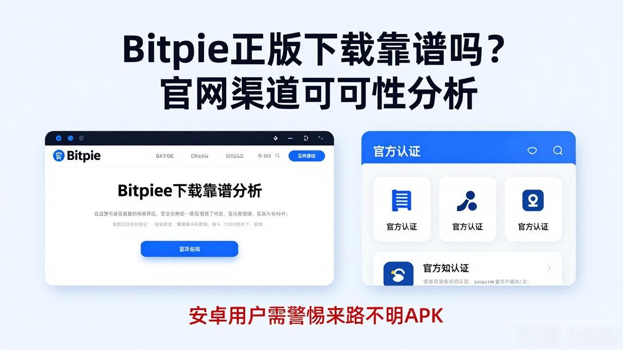 Bitpie正版下载靠谱吗?官网渠道可靠性分析