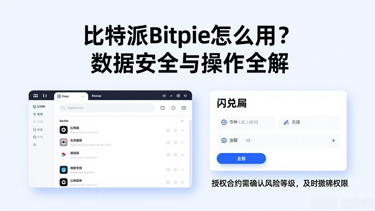 比特派Bitpie怎么用？数据安全与操作全解
