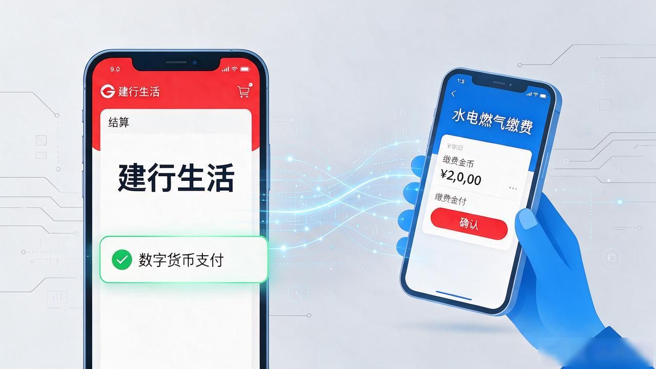 建行数字货币使用范围：线下扫码、线上缴费、转账，这些地方都能花