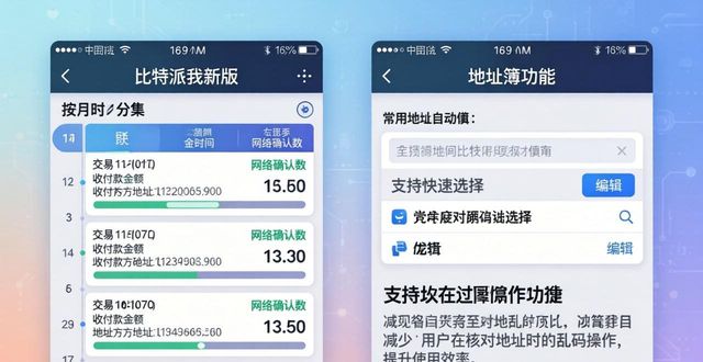 比特派钱包新版界面：操作更顺眼了