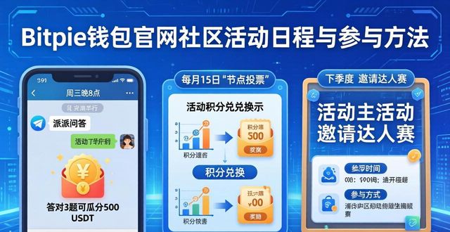 Bitpie钱包官网社区活动日程与参与方法
