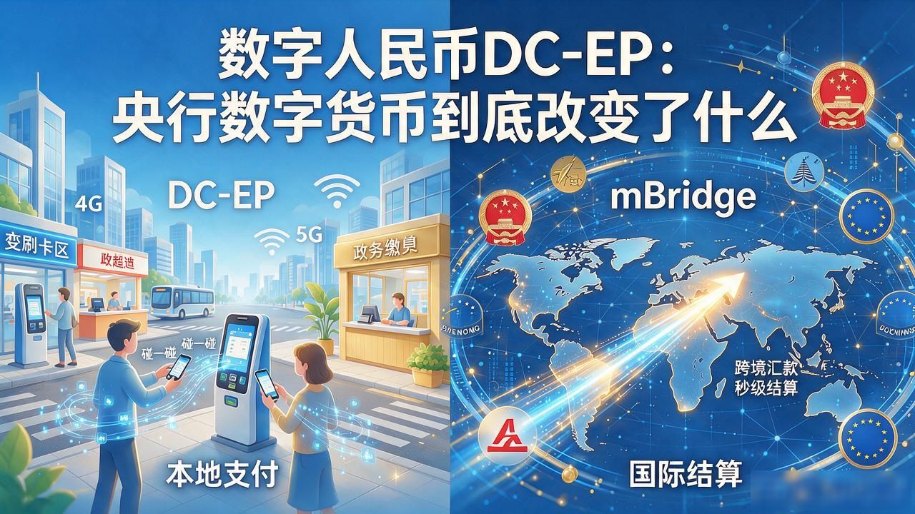 数字人民币DC-EP：央行数字货币到底改变了什么