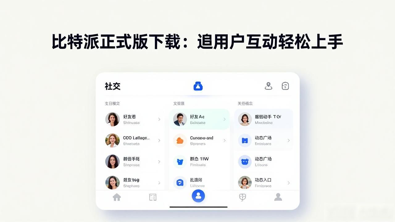 比特派正式版下载:让用户互动轻松上手