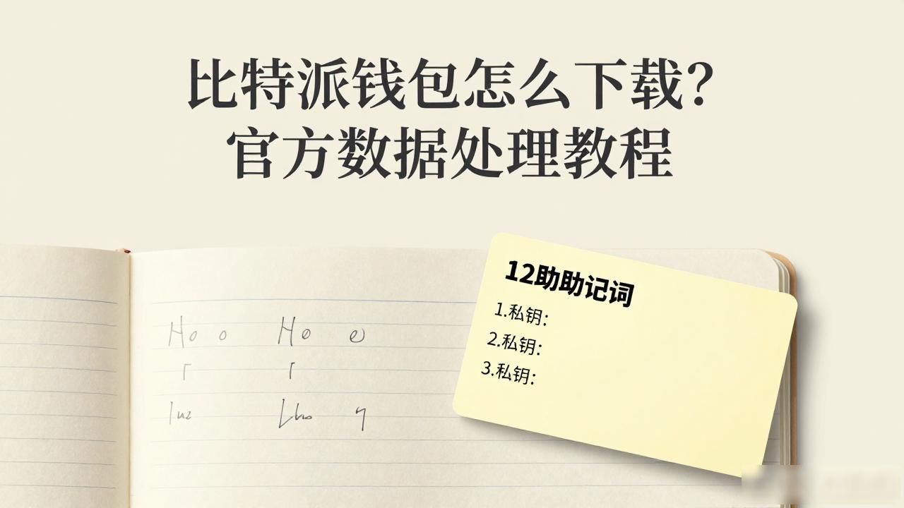 比特派钱包怎么下载？官方数据处理教程