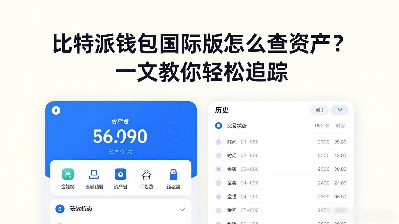 比特派钱包国际版怎么查资产？一文教你轻松追踪