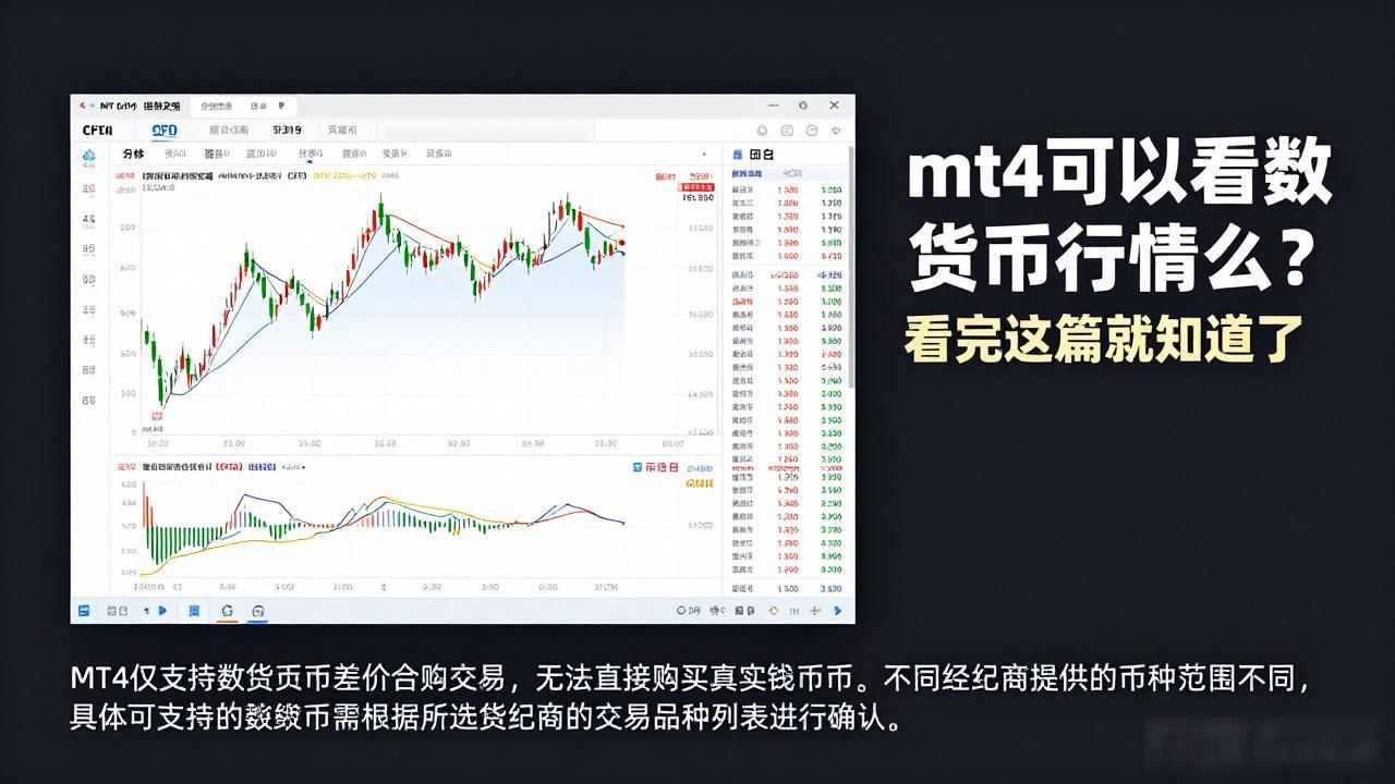 mt4可以看数字货币行情么？看完这篇就知道了