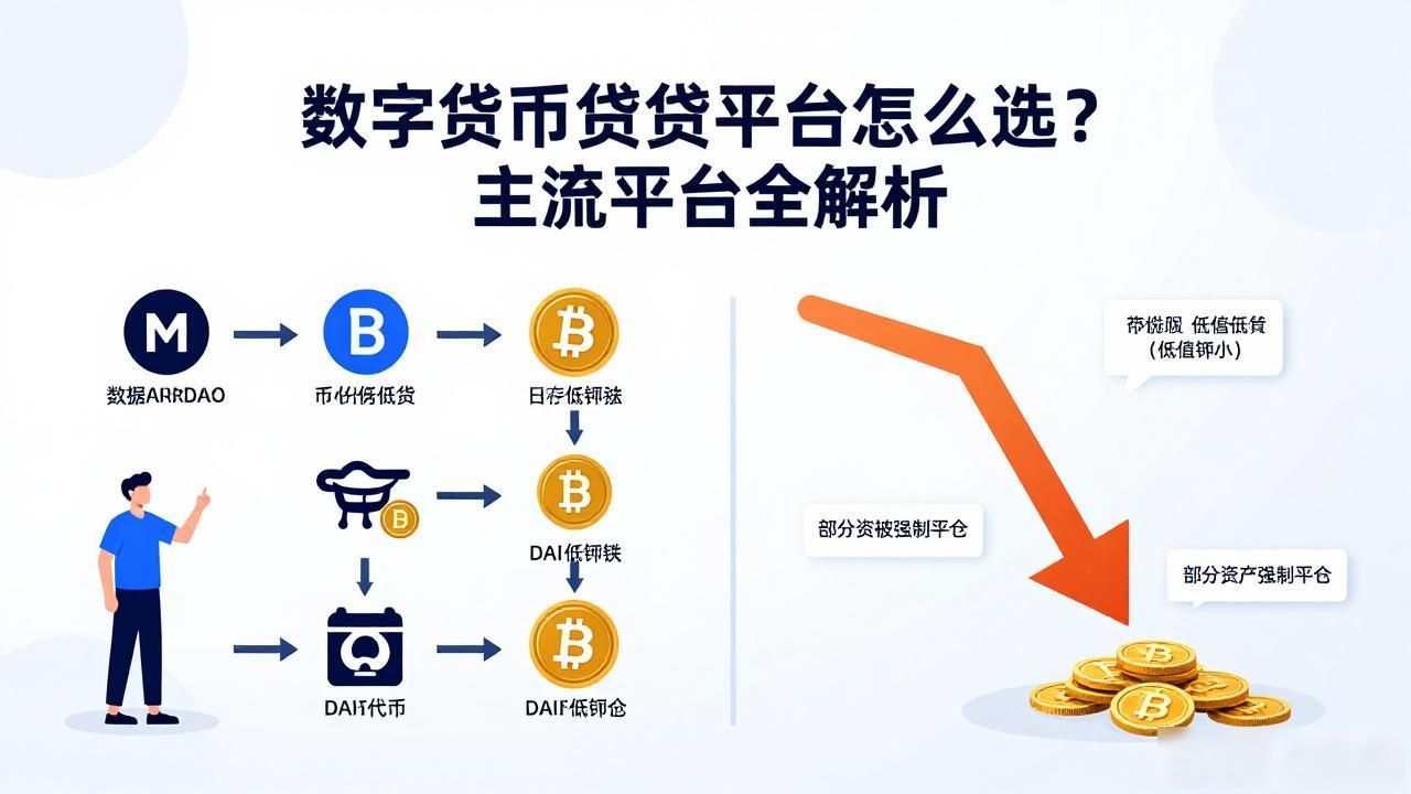 数字货币借贷平台怎么选？主流平台全解析
