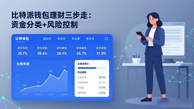比特派钱包理财三步走：资金分类+风险控制