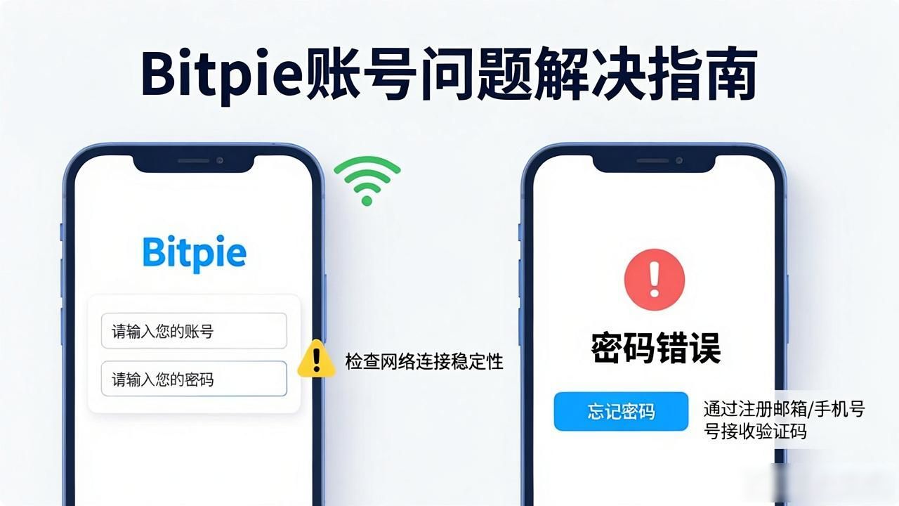 Bitpie账号出问题怎么办？官网自助解决指南