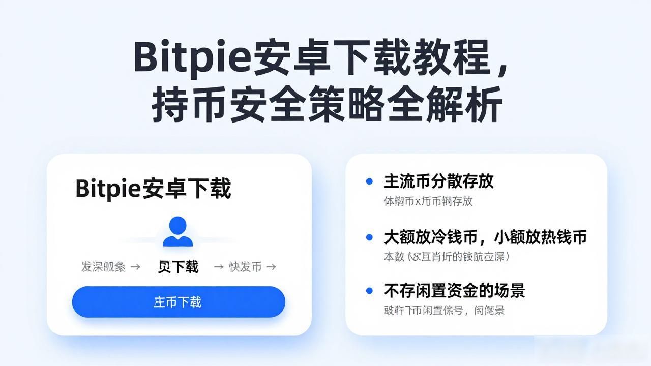 Bitpie安卓下载教程，持币安全策略全解析