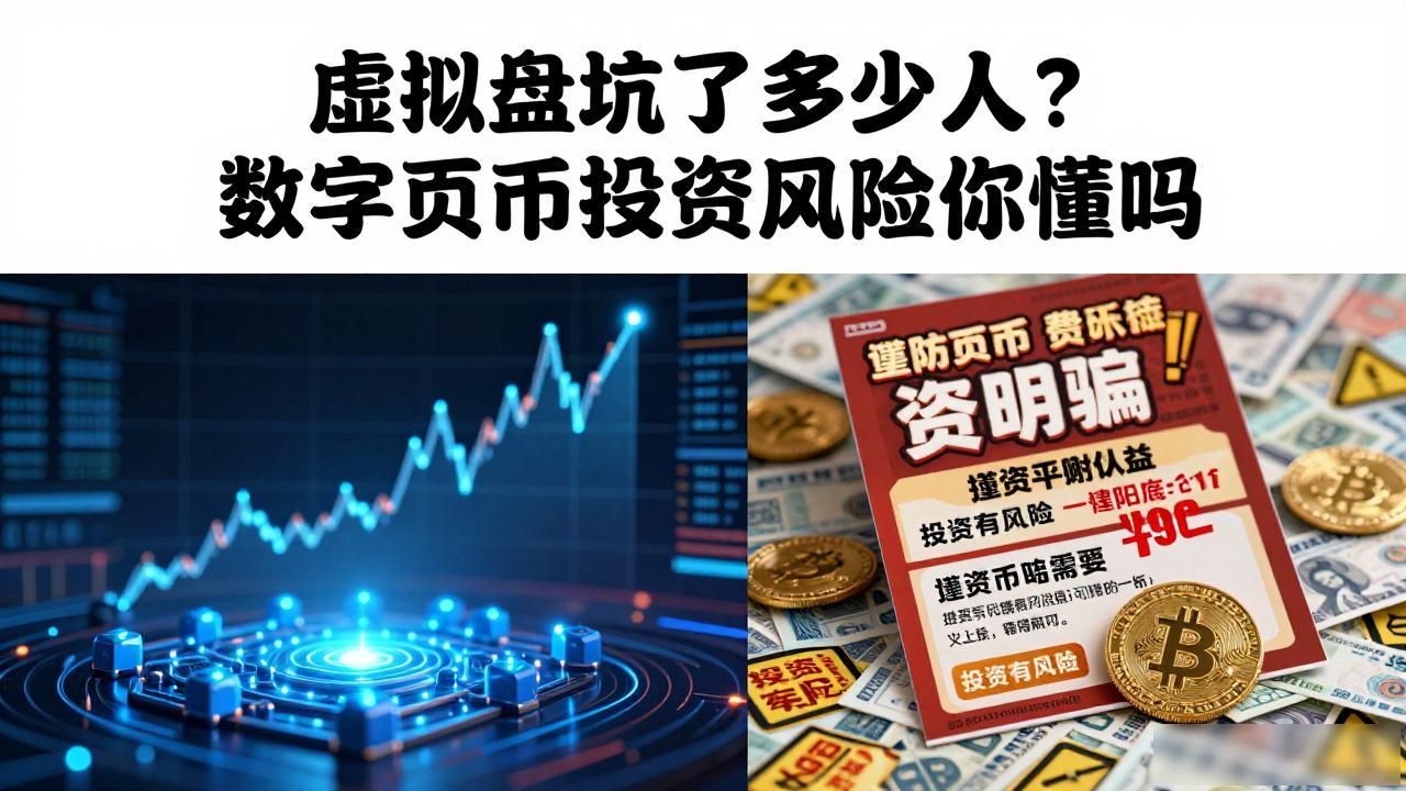 虚拟盘坑了多少人？数字货币投资风险你懂吗