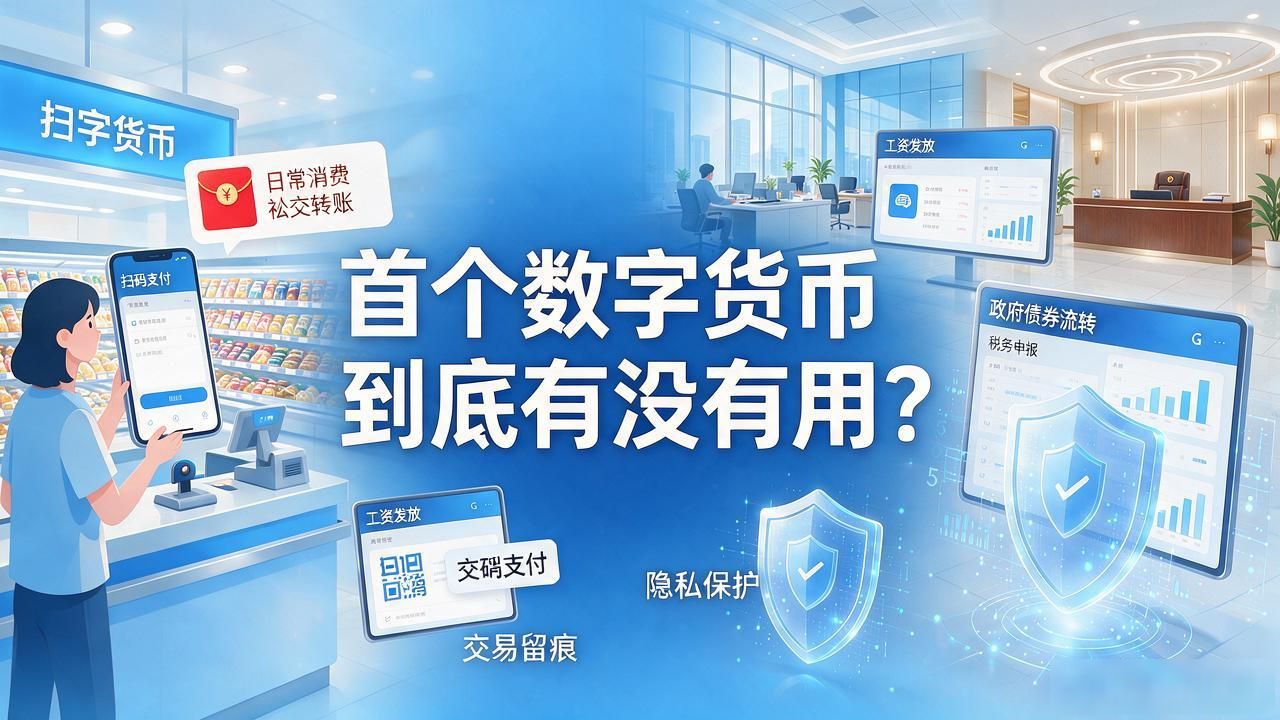 首个数字货币到底有没有用？我翻了两周的资料，说几句实在话