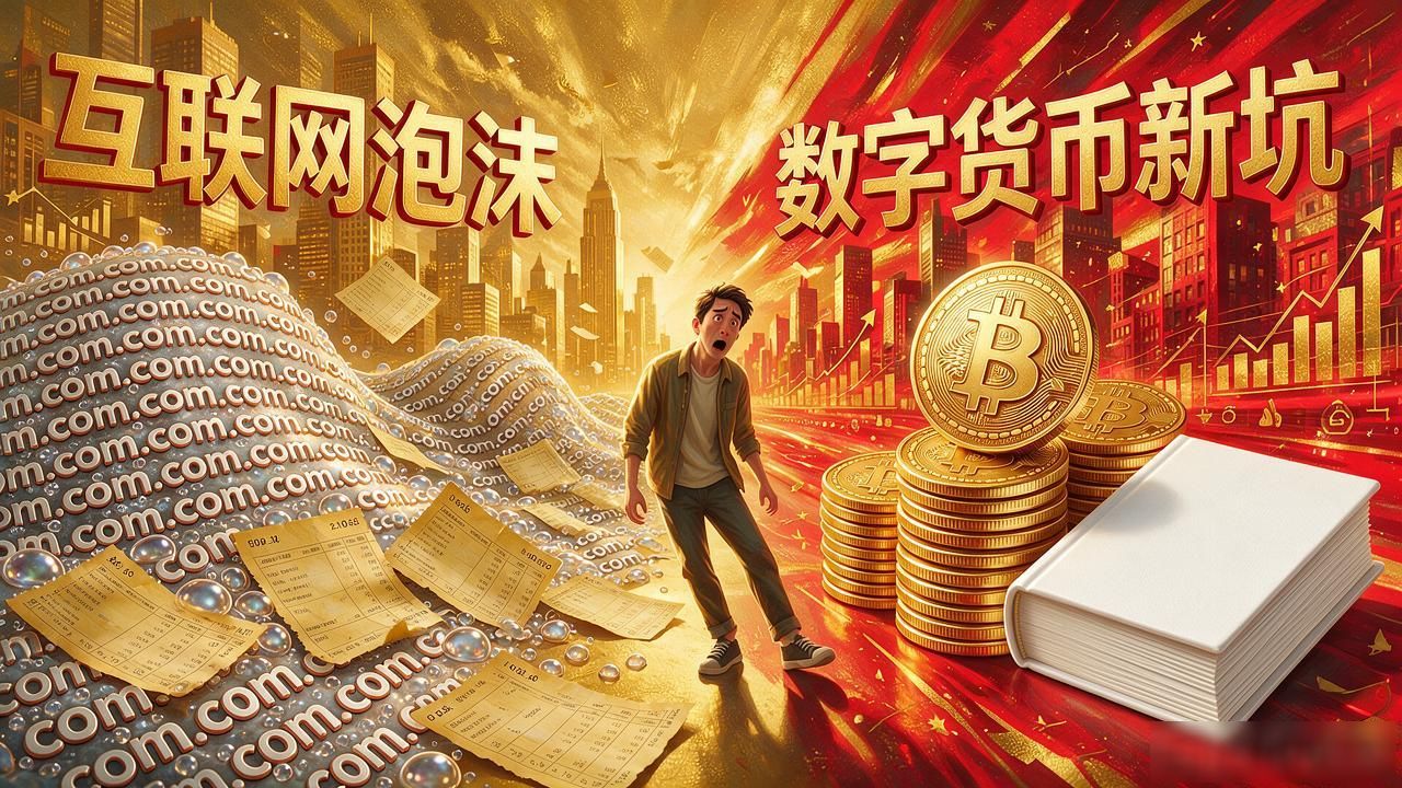 互联网泡沫还没消化完，数字货币又挖新坑，普通人这次能躲过吗