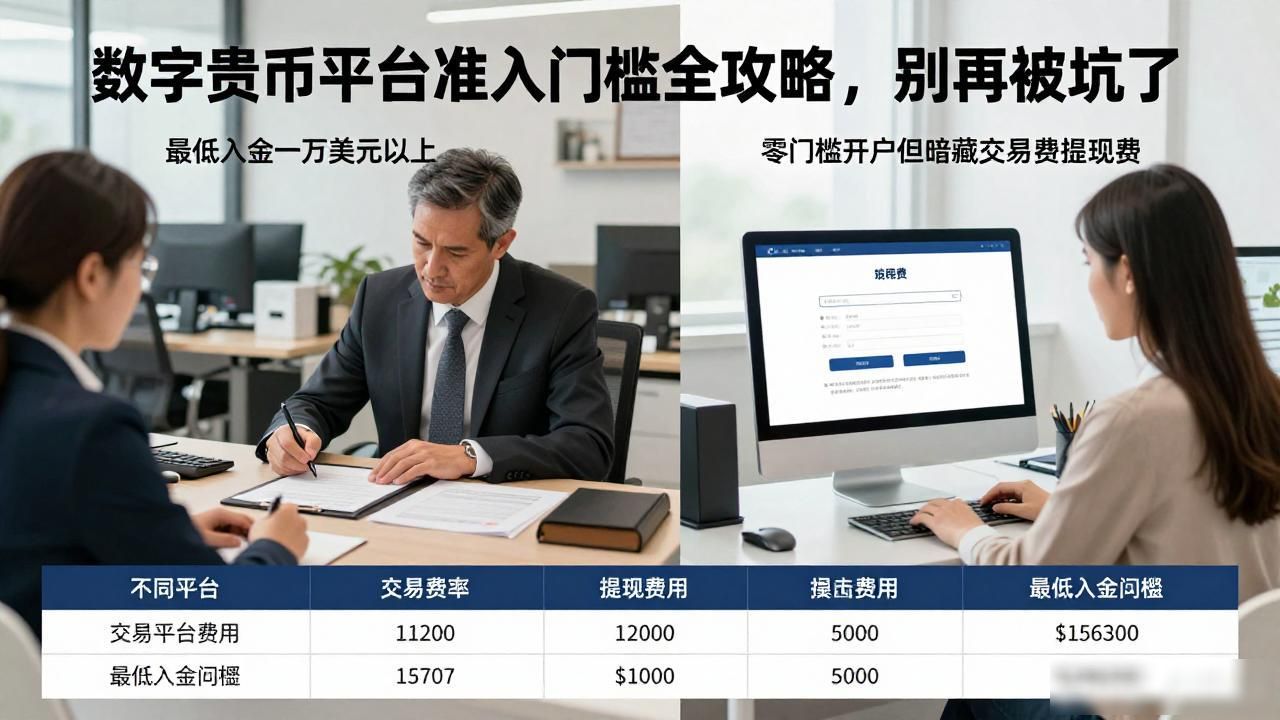 数字货币平台准入门槛全攻略，别再被坑了