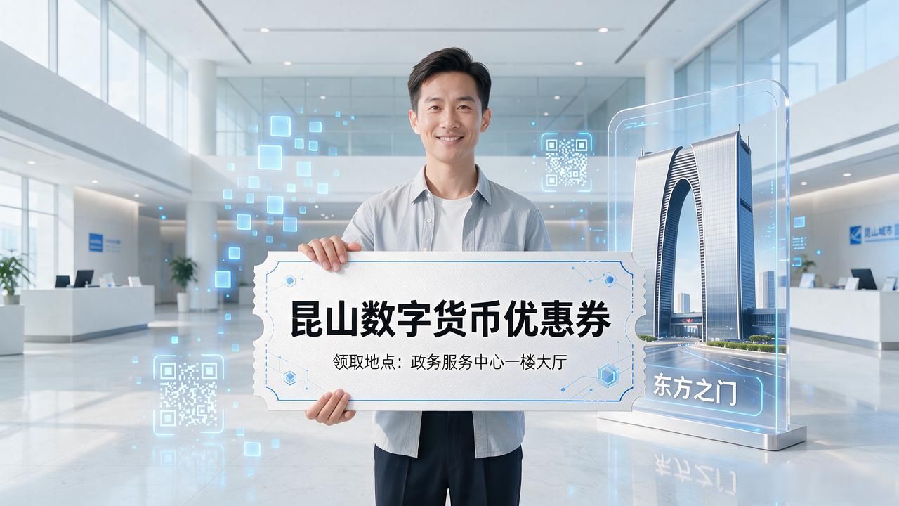 昆山数字货币优惠券领取及使用全攻略