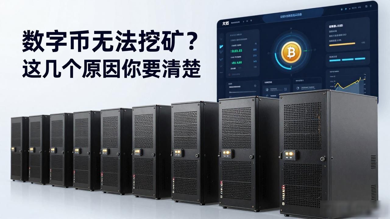 数字货币无法挖矿？这几个原因你要清楚