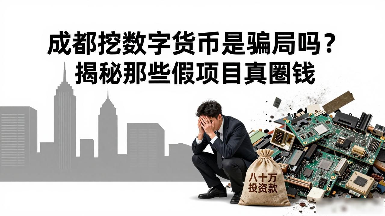成都挖数字货币是骗局吗?揭秘那些假项目真圈钱