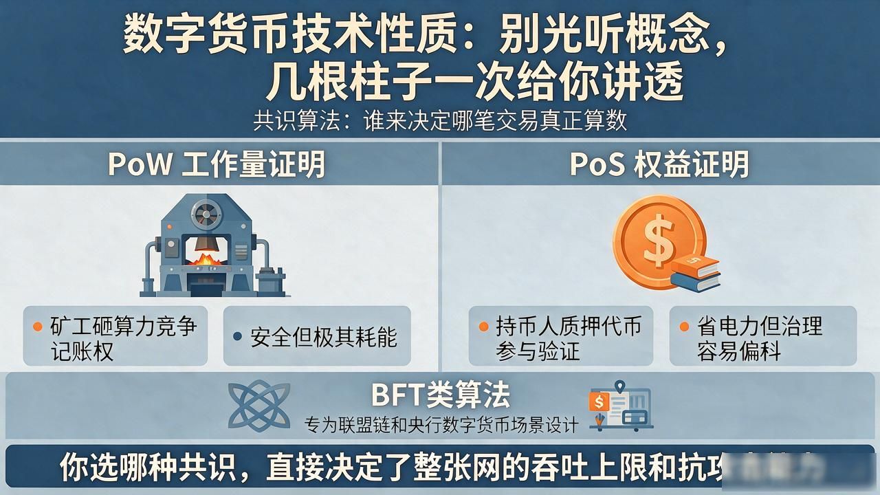 数字货币技术性质:别光听概念,几根柱子一次给你讲透