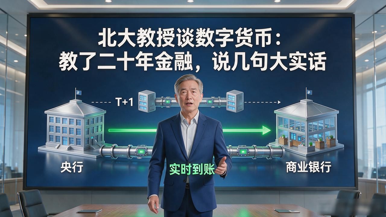 北大教授谈数字货币:教了二十年金融,说几句大实话