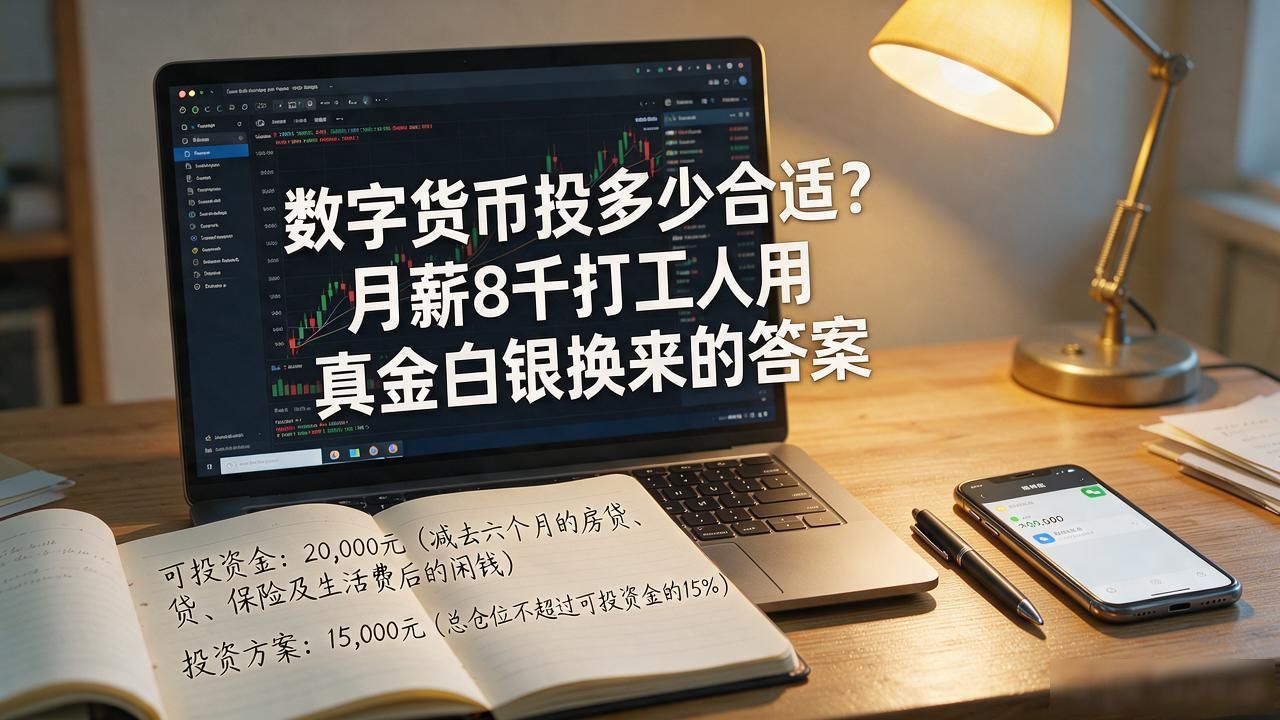 数字货币投多少合适?月薪8千打工人用真金白银换来的答案