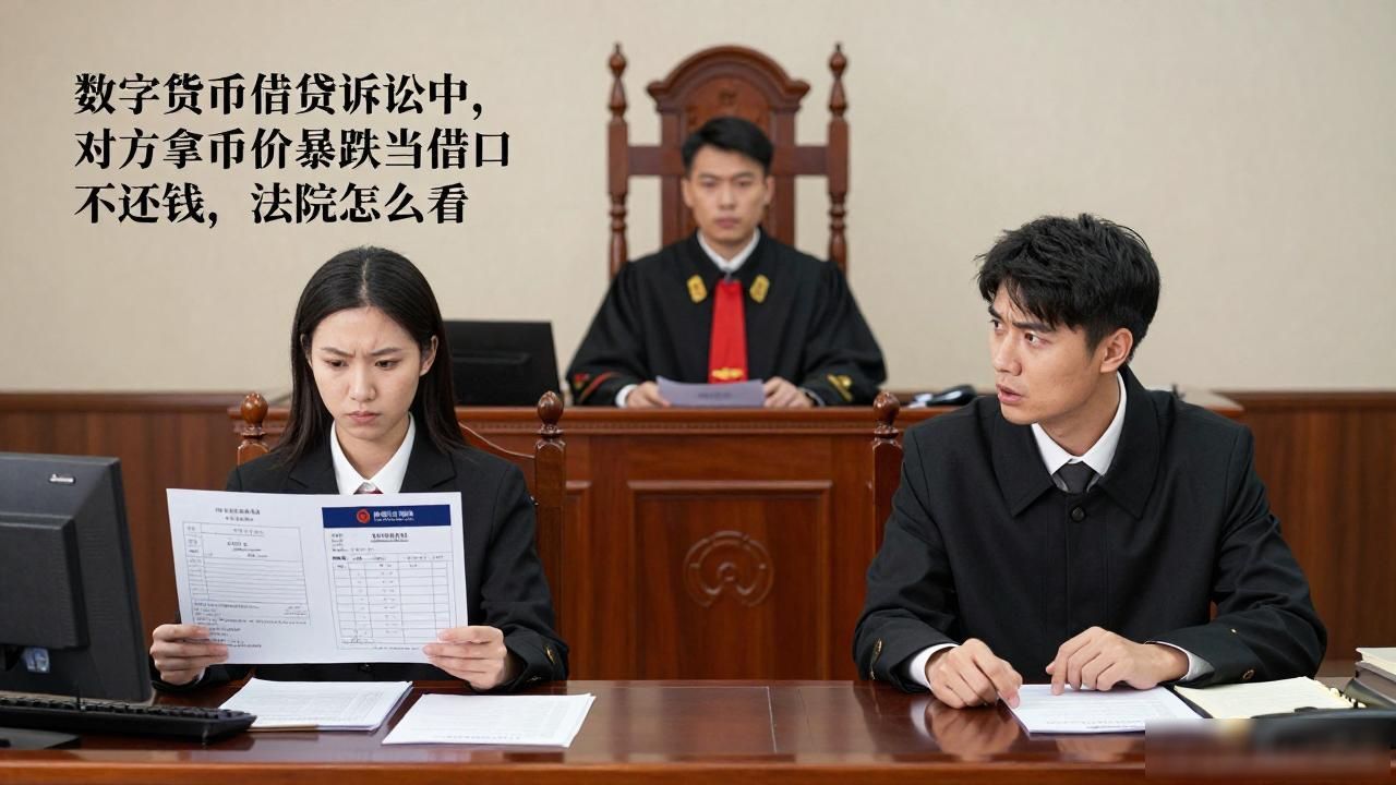 数字货币借贷诉讼中,对方拿"币价暴跌"当借口不还钱,法院怎么看