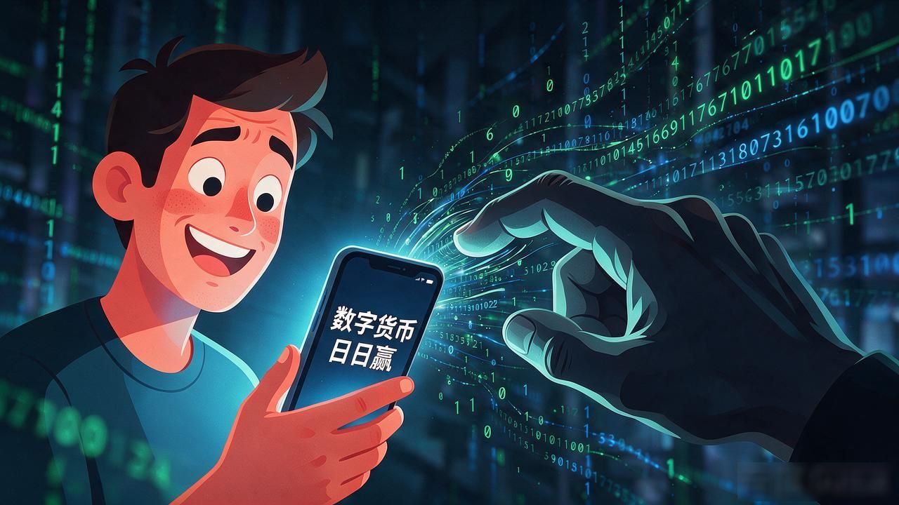 数字货币日日赢到底啥意思？别再被"天天赚钱"四个字忽悠了