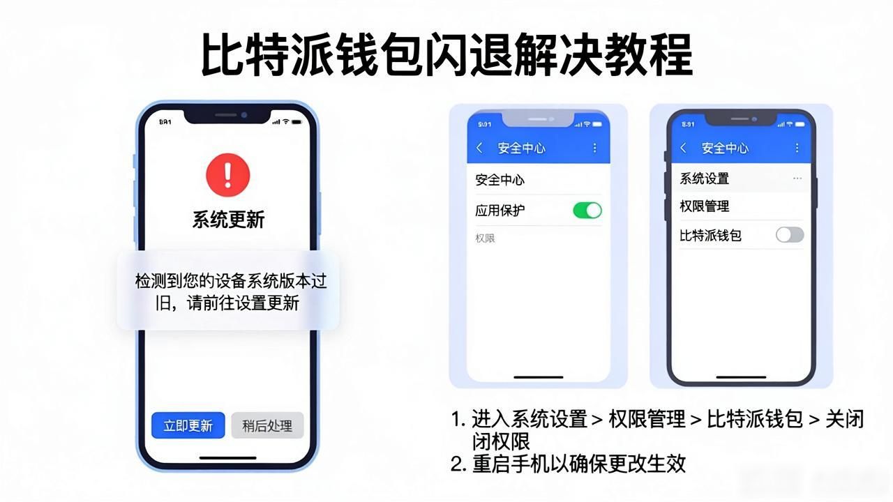 比特派钱包最新版下载失败、闪退怎么解决?