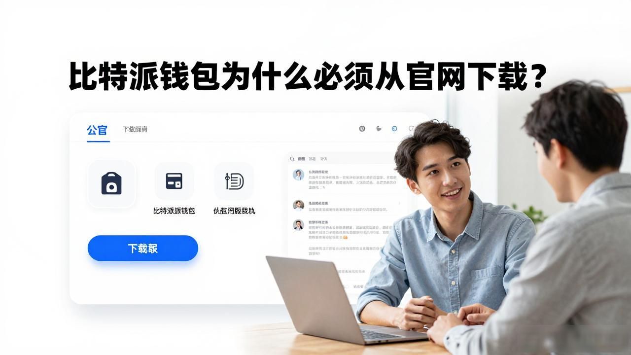 比特派钱包为什么必须从官网下载？