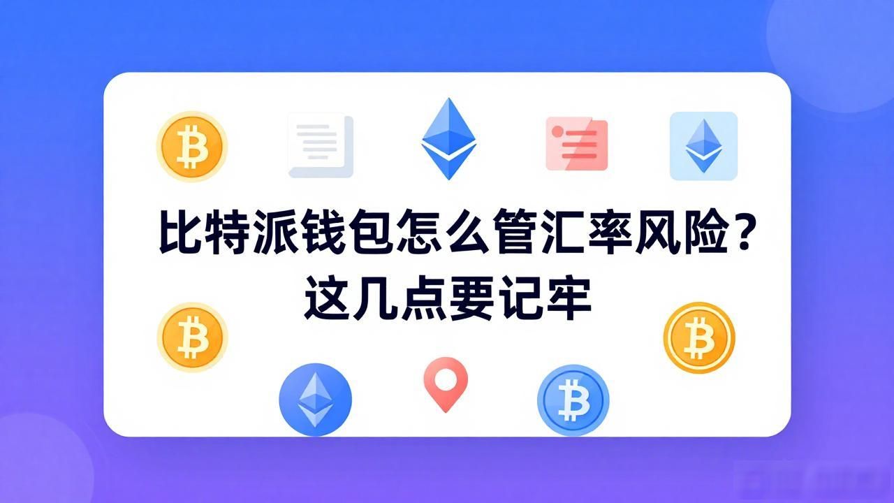 比特派钱包怎么管汇率风险?这几点要记牢