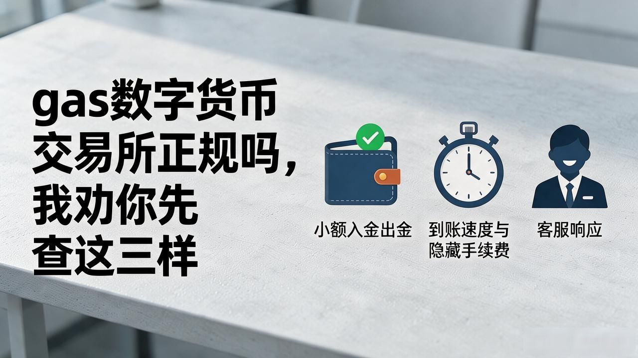 gas数字货币交易所正规吗,我劝你先查这三样