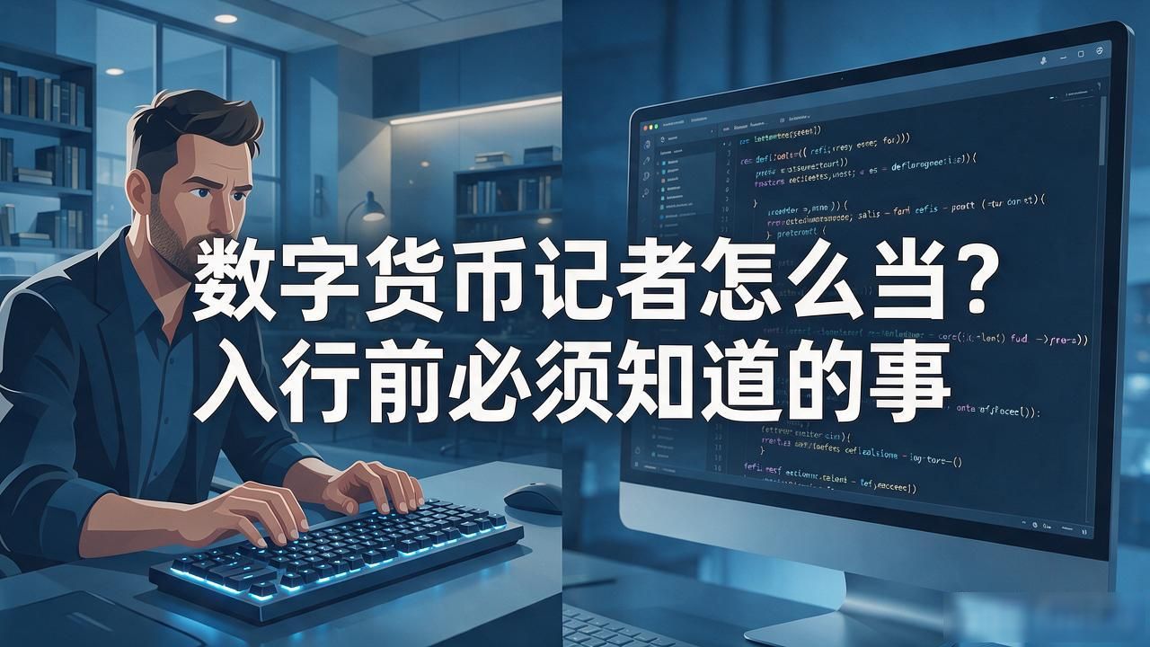 数字货币记者怎么当?入行前必须知道的事