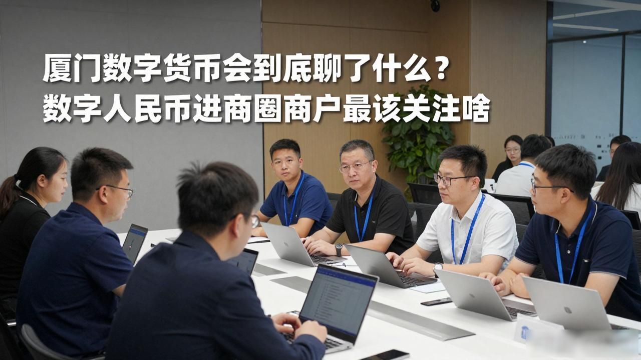 厦门数字货币会到底聊了什么？数字人民币进商圈商户最该关注啥