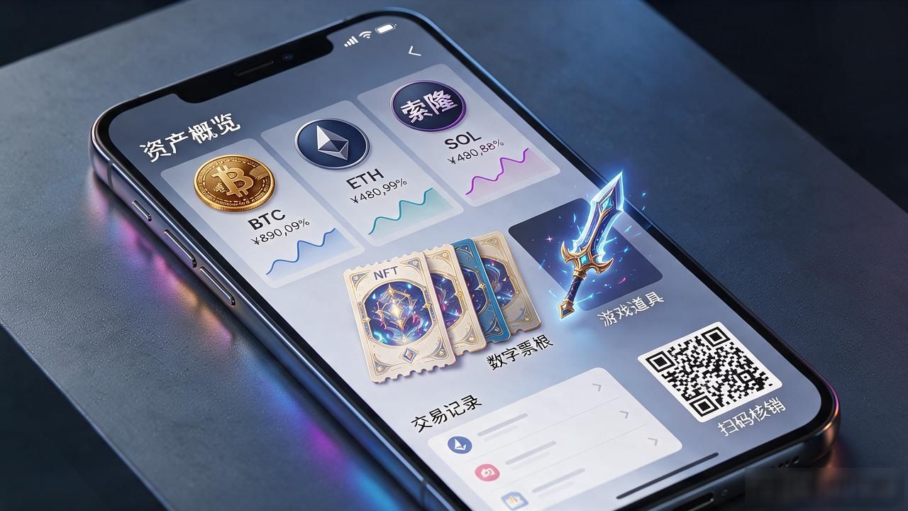 苹果手机里的数字货币怎么开通和花,打开钱包跟着走就行