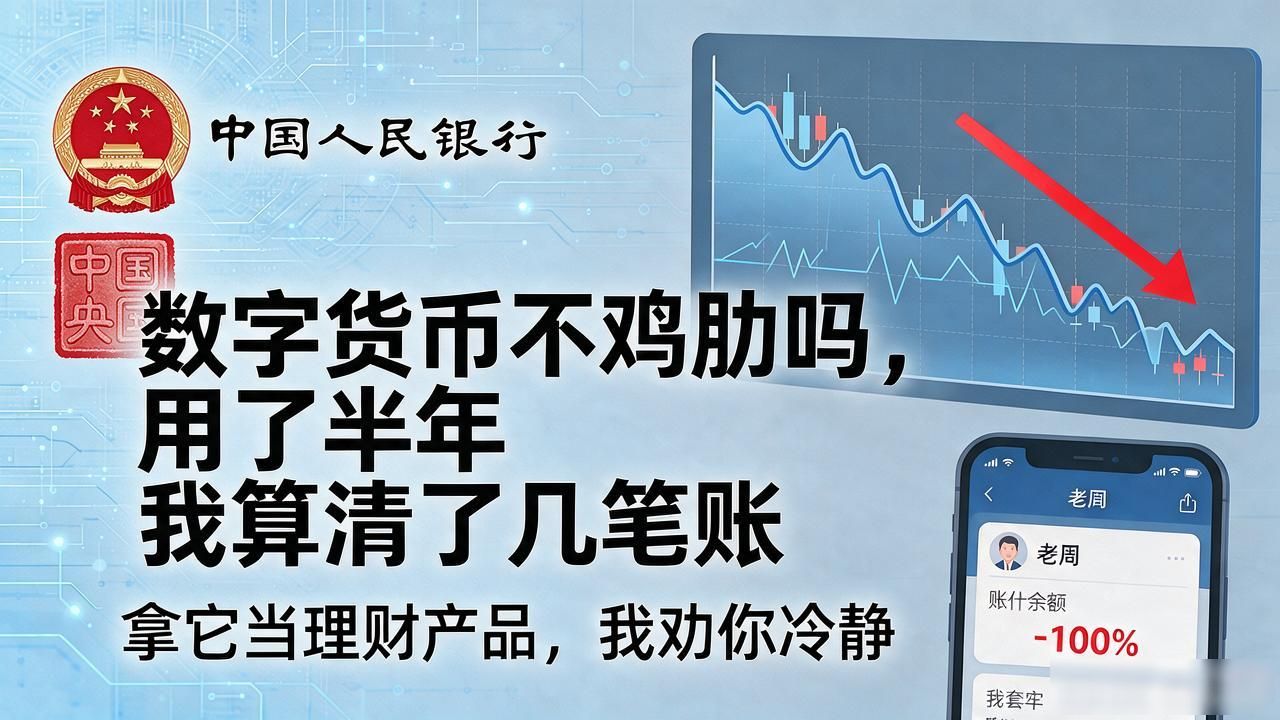数字货币不鸡肋吗,用了半年我算清了几笔账