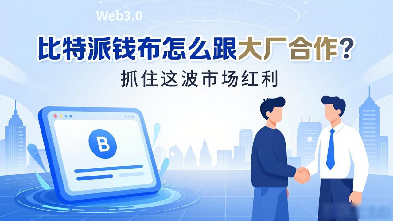 比特派钱包怎么跟大厂合作？抓住这波市场红利