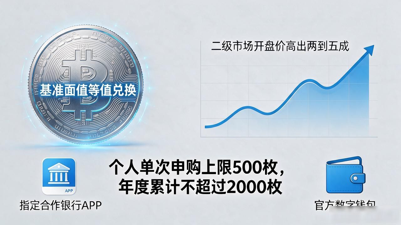 8月5日数字货币发行在即,价格、额度、兑换渠道,普通人该注意什么