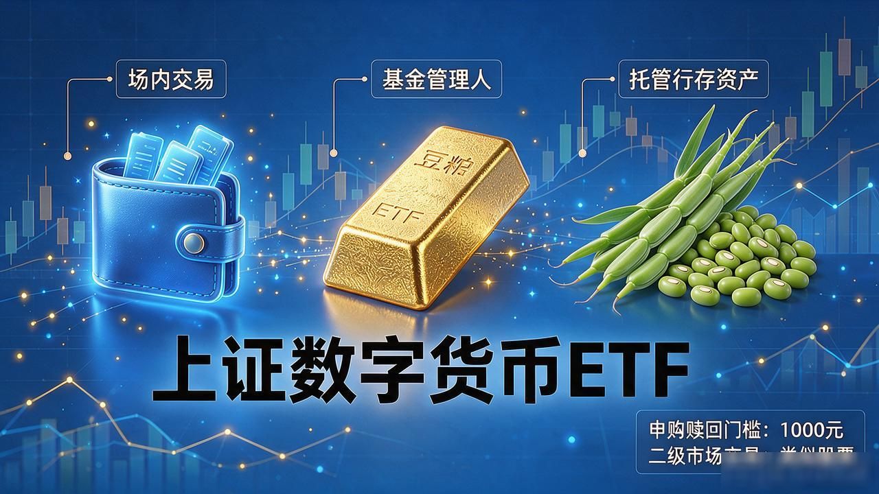 上证数字货币ETF还没上市，普通人该不该提前研究