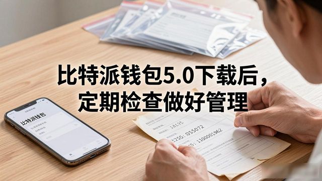 比特派钱包5.0下载后，定期检查做好管理